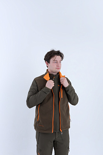 Кольт флисовый жилет PRIDE, демисезонный, хаки