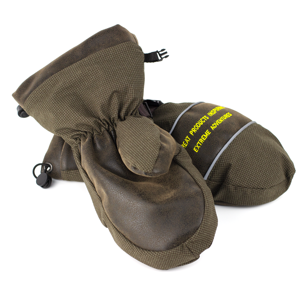 Рукавицы КЕВЛАР Мембрана Кевлар Крэк Коричневый XL